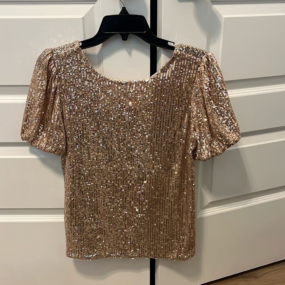 Sequined shirt
